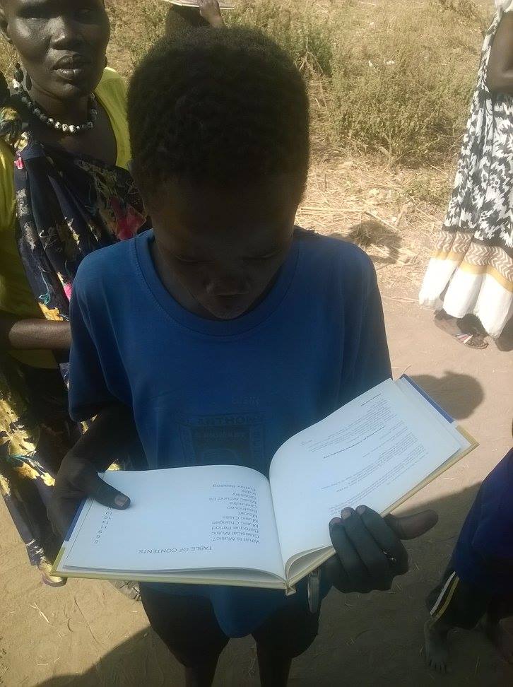 littles with books_SSudan